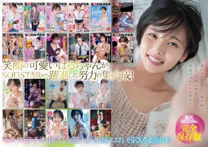 『柴崎はる 初総集編！SOD女子社員からAVDEBUTを遂げた2年間の22タイトル22SEX豪華10時間スペシャル』の代表画像