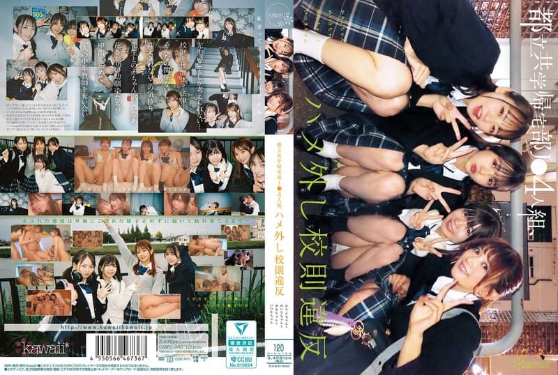 『都立共学帰宅部J●4人組、ハメ外し校則違反。 かりんちゃんとめいさちゃんとゆなちゃんといつきちゃん』の代表画像