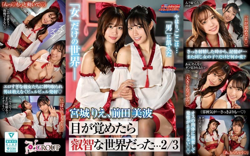 『【VR】目が覚めたら叡智な世界だった…2/3 宮城りえ、前田美波』の代表画像