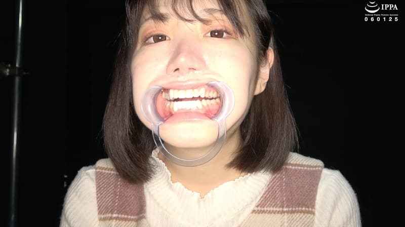 『【人気女優 琥珀ややチャンの超貴重な歯・口内・のどちんこ観察＆咀嚼】ADOA-085 琥珀やや』の代表画像