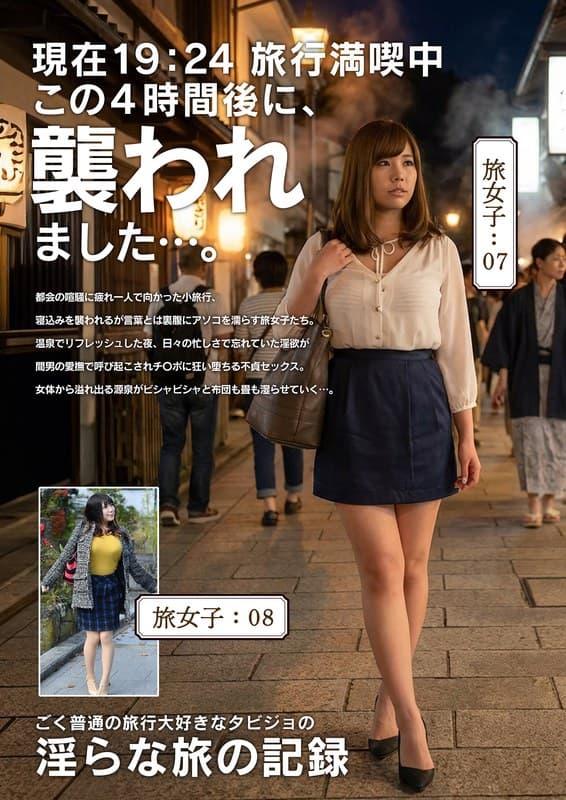 『淫らな旅の記録19:24この4時間後に、〇われました…。』の代表画像