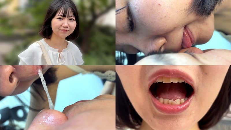 『ふんわり優しい雰囲気のみゆりちゃんがM男に濃厚鼻フェラ』の代表画像