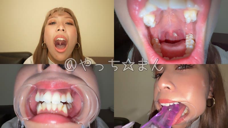 『【個人撮影】若菜めあり 初喉チンコ触り＆口内観察』の代表画像