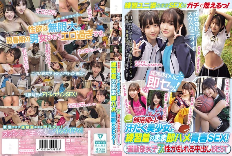 『部活帰りの汗だく美少女と練習着のまま即ハメ青春SEX！運動部女子7人 性が乱れる中出しBEST』の代表画像