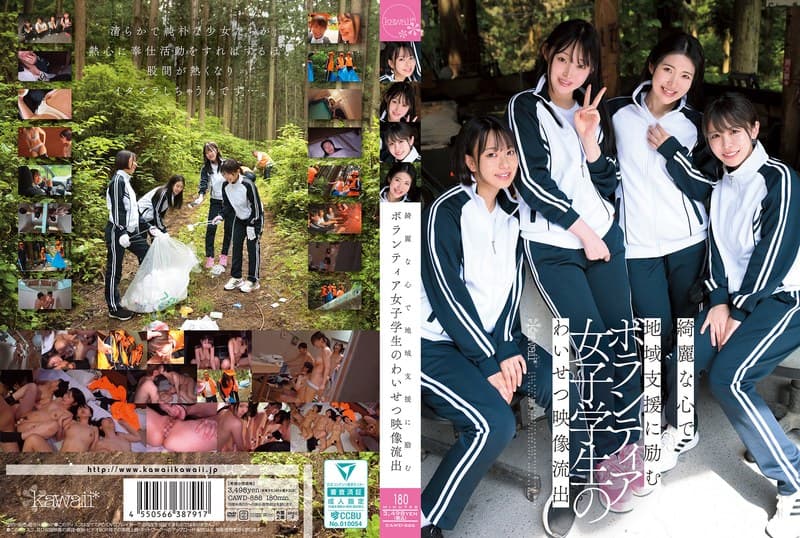 『綺麗な心で地域支援に励むボランティア女子学生のわいせつ映像流出』の代表画像